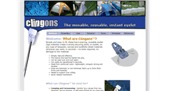 Desktop Screenshot of clingons.co.uk